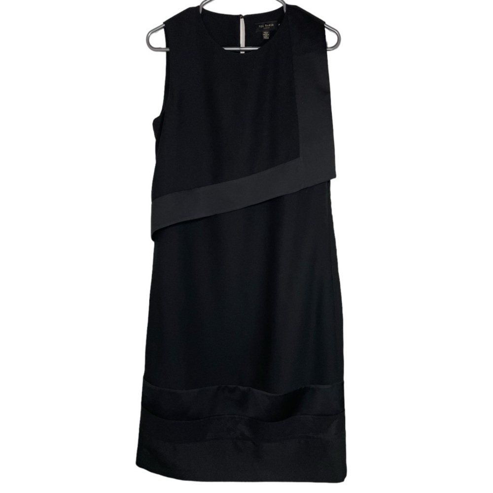Ted Baker London Double Layer Crepe Mini Dress size 3